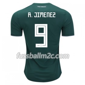 Fußballtrikots Mexiko R.Jimenez 9 Heim Trikotsatz WM 2018